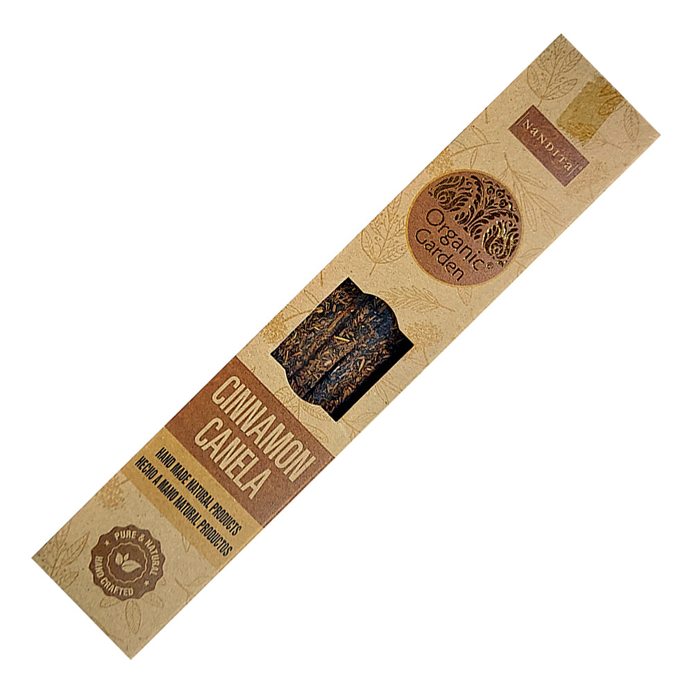 Nandita Organic Garden Cinnamon Incense Sticks 25g