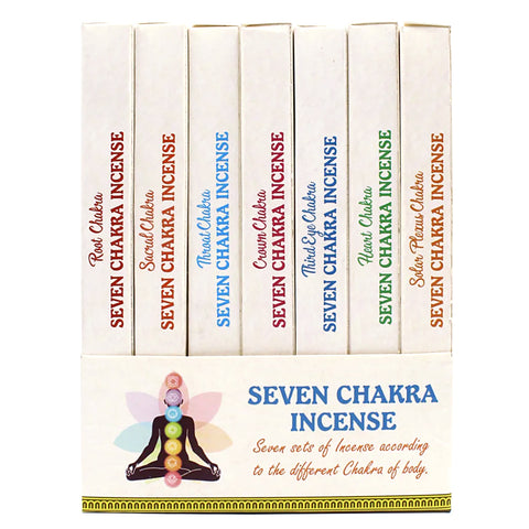 Seven Chakra Tibetan Incense Set (Nepa Crafts)