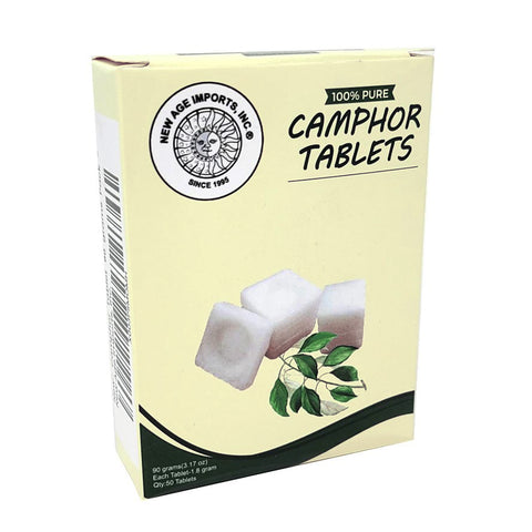 New Age Imports Camphor Tablets 90 grams Pack