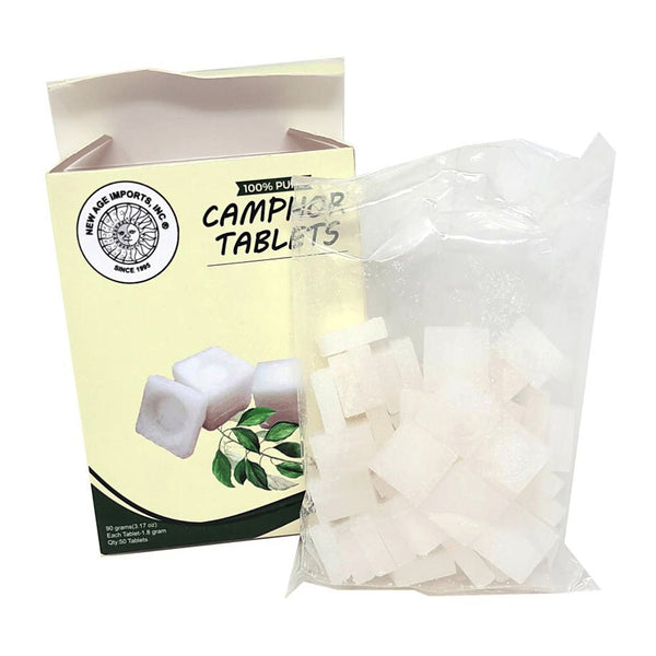 New Age Imports Camphor Tablets 90 grams Pack