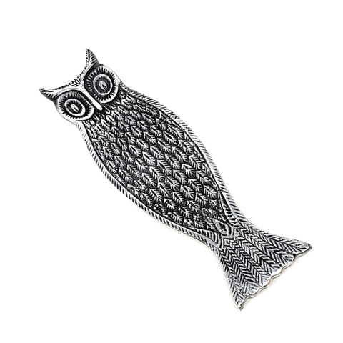 Owl Metal Incense Stick Holder