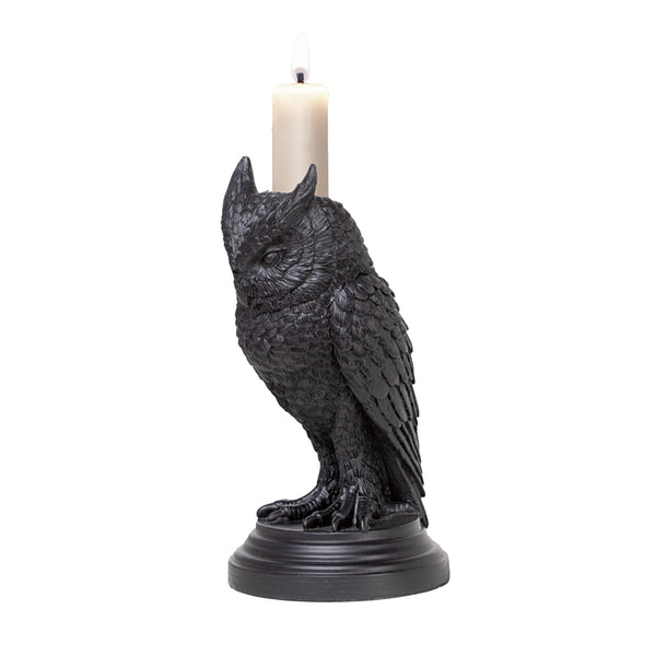 Owl of Astrontiel Candlestick Holder