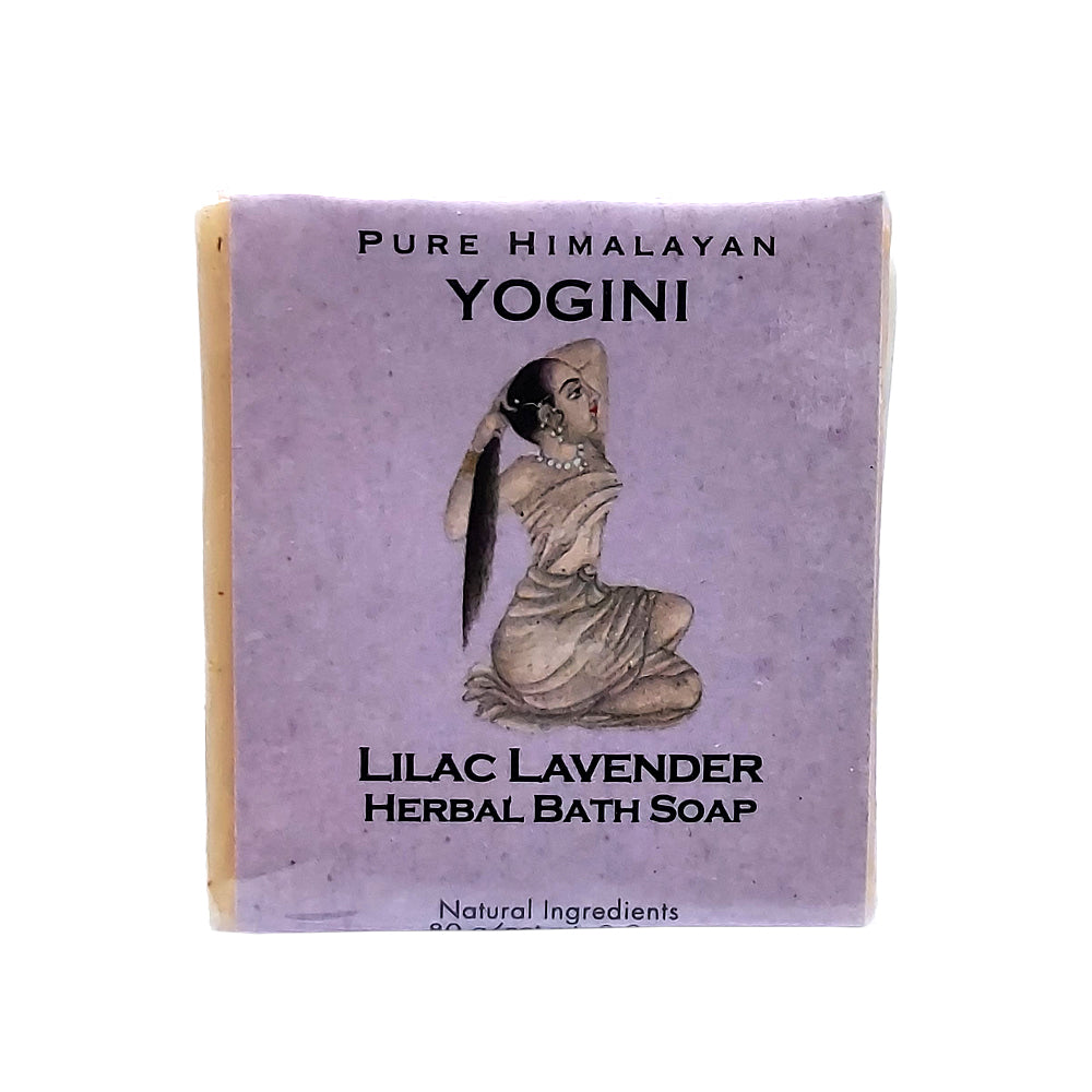 Pure Himalayan Yogini Lilac Lavender Herbal Soap