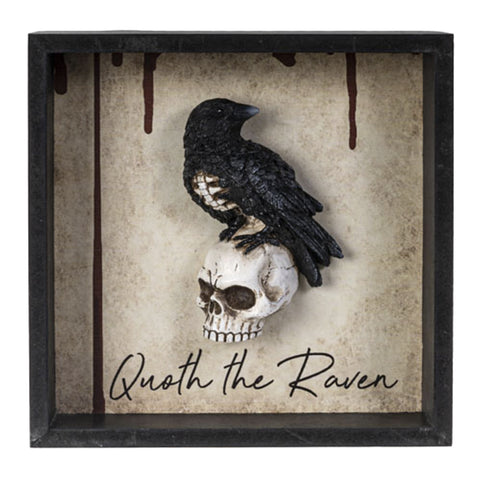 Quoth the Raven Wall Plaque