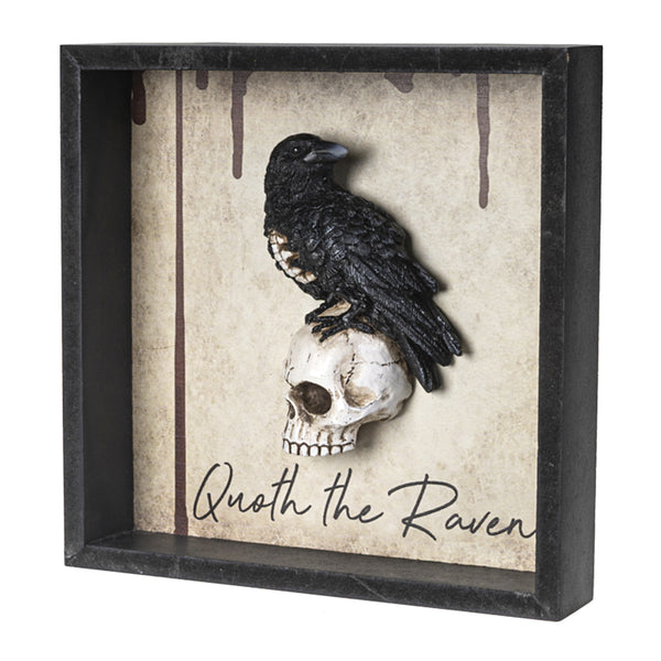 Quoth the Raven Wall Plaque