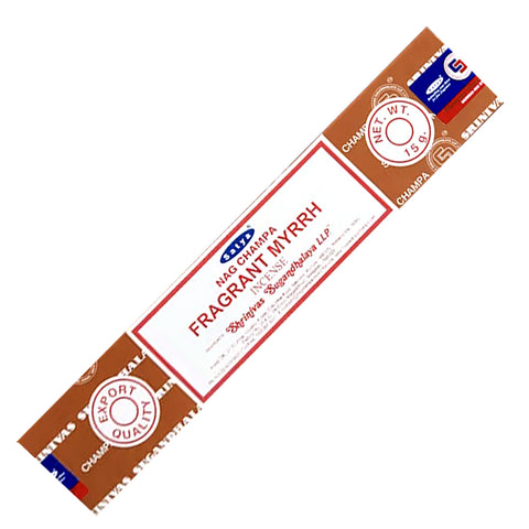 Satya Fragrant Myrrh Incense Sticks 15g