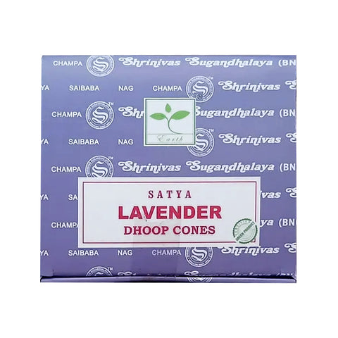 Satya Lavender Dhoop Incense Cones