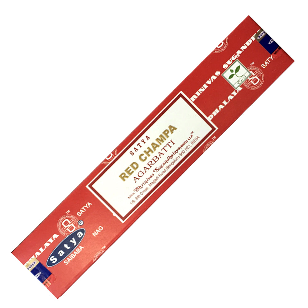 Satya Red Champa Incense Sticks 15g