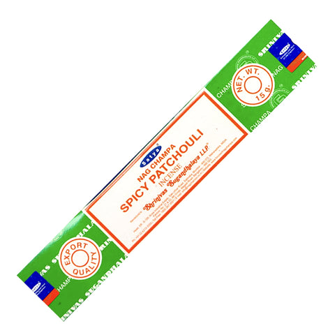Satya Spicy Patchouli Incense Sticks 15g