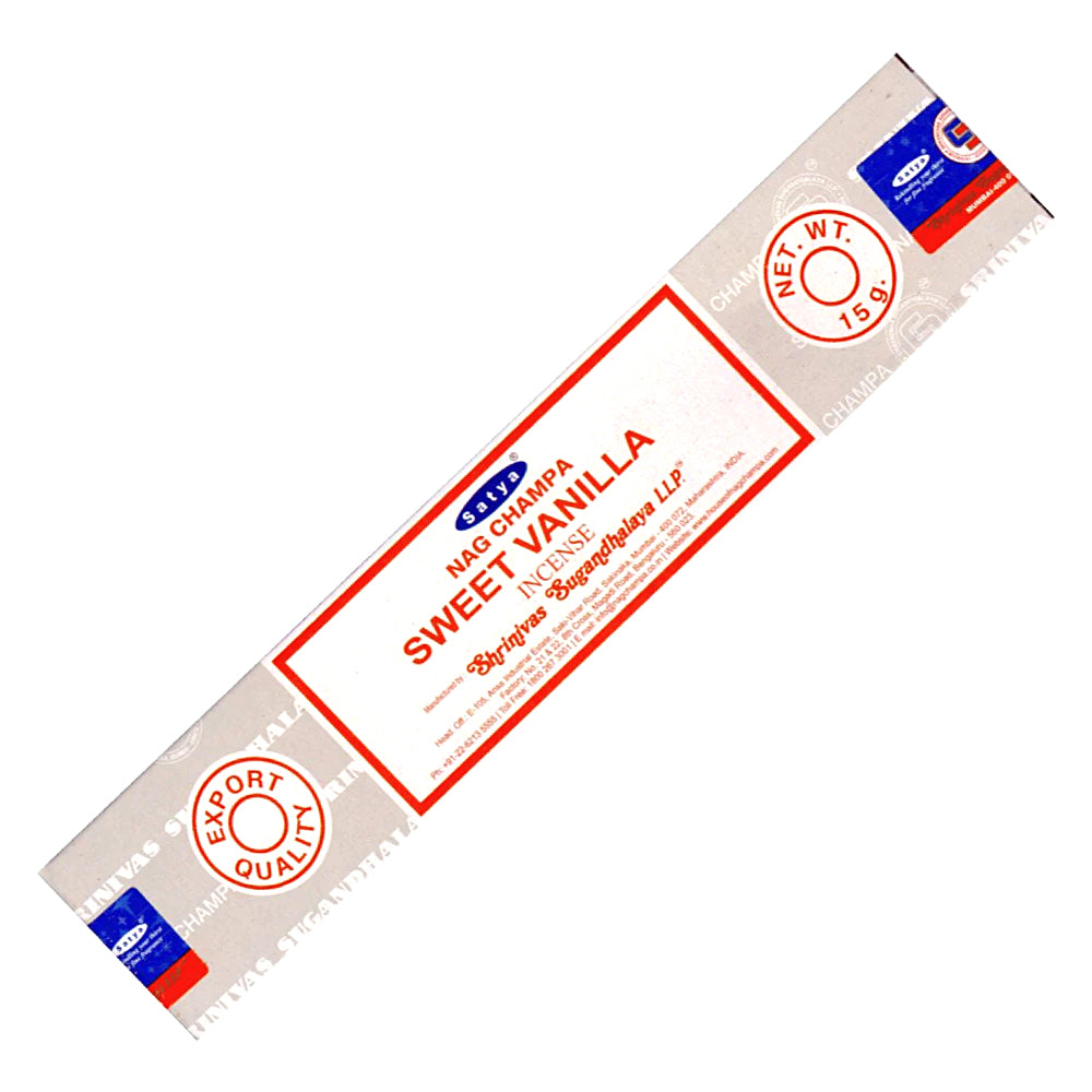 Satya Sweet Vanilla Incense Sticks 15 gm