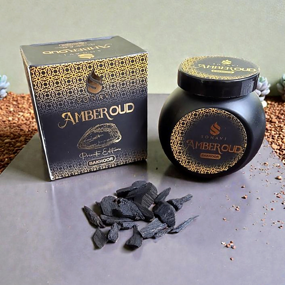 SONAVI – Private Edition Amber Oud Bakhoor Incense Chips 40g