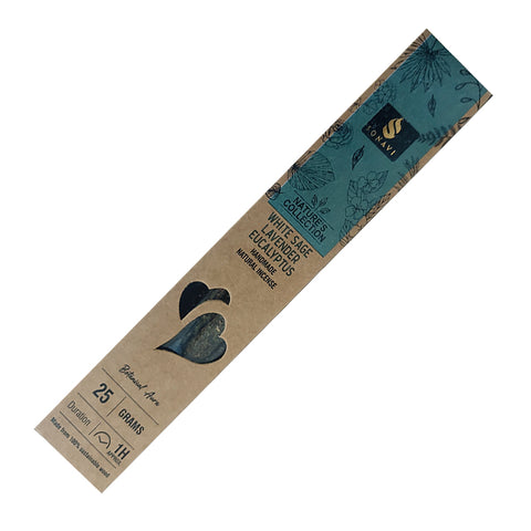 Sonavi Nature's Collection - White Sage, Lavender & Eucalyptus Incense Sticks