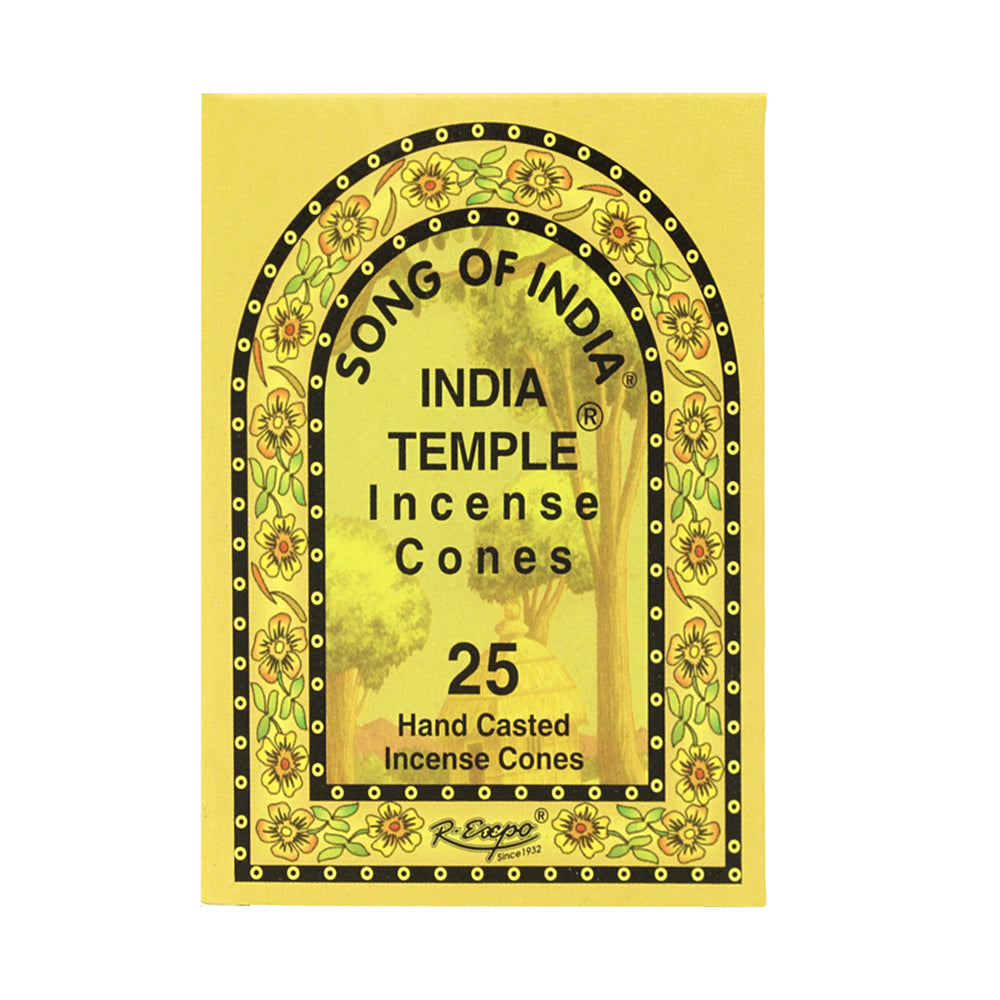 Song of India - India Temple Incense Cones