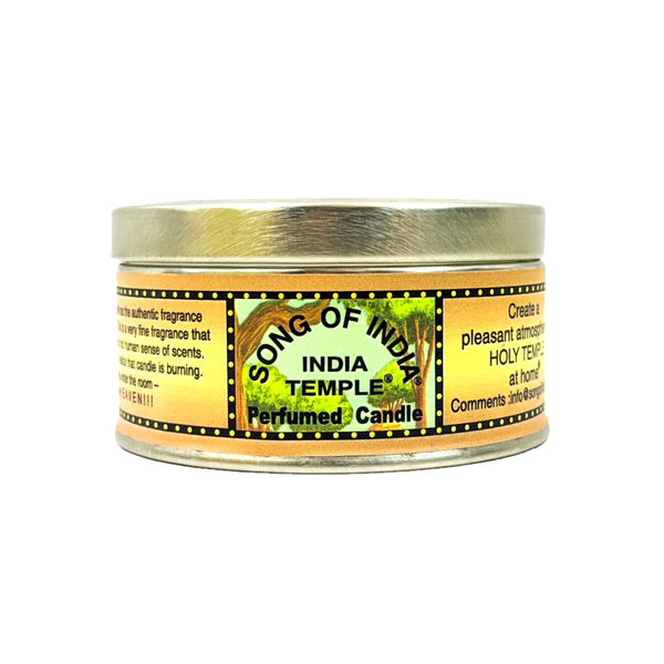 Song of India Indian Temple Scented Candle