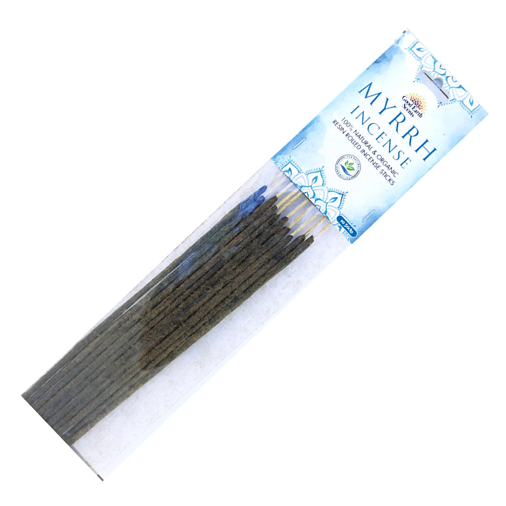 Good Earth Scents (Soul Sticks) Myrrh Resin Powder Incense Sticks
