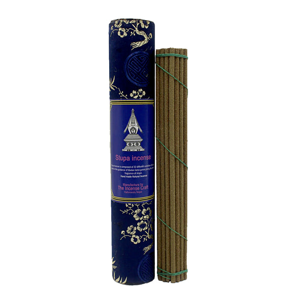 Stupa Tibetan Brocade Tube Incense Sticks