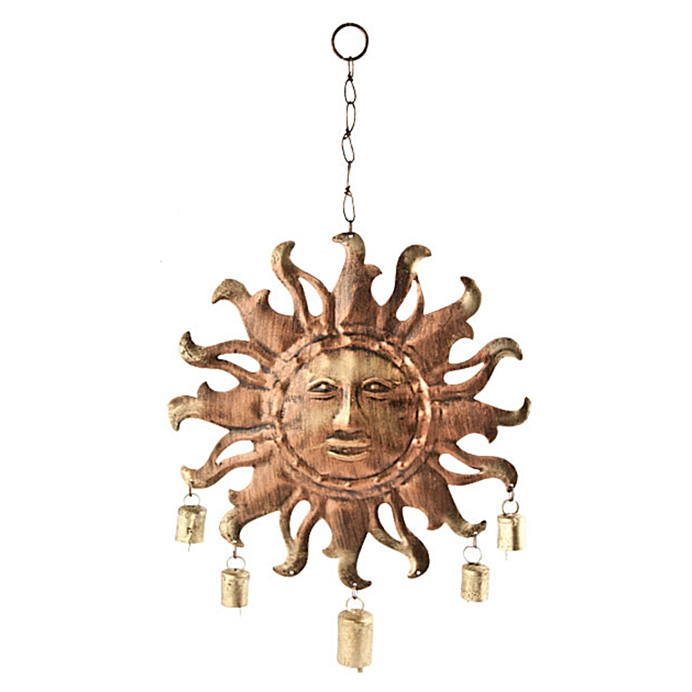 Sun Face Wind Chime