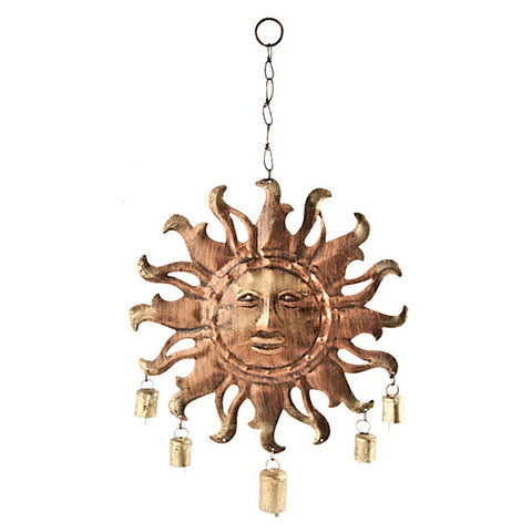 Sun Face Wind Chime