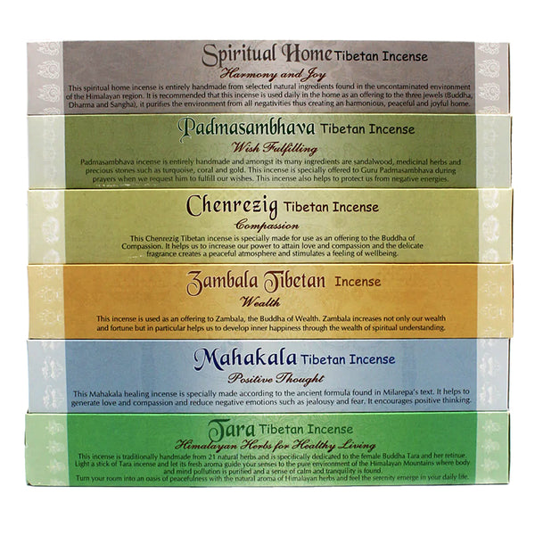 Tibetan Buddhist Incense Collection