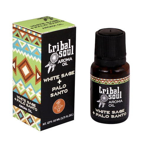 Tribal Soul Aroma Oil - White Sage & Palo Santo