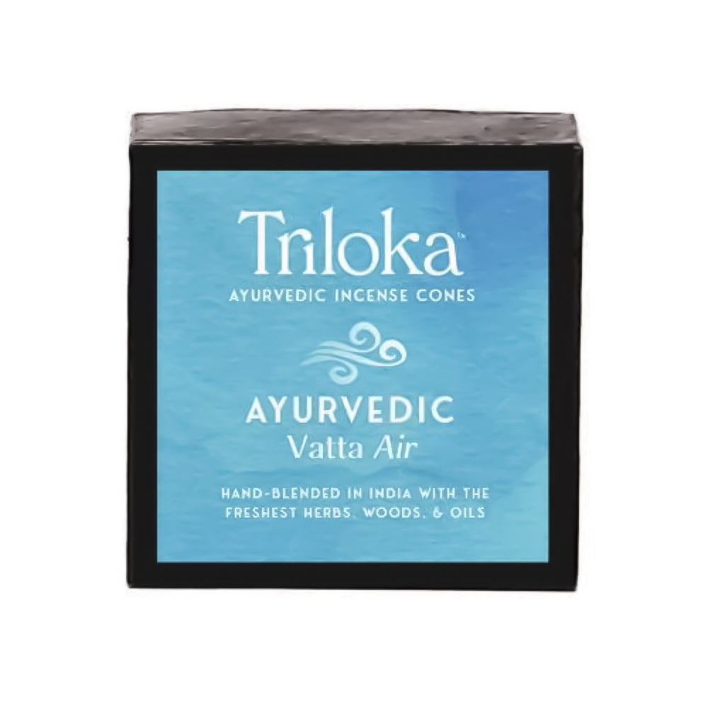 Triloka Ayurvedic Vatta-Air Incense Cones