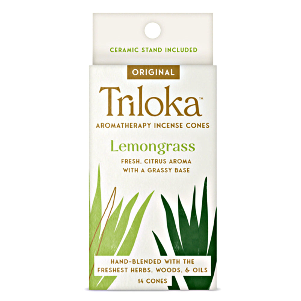 Triloka Lemongrass Incense Cones