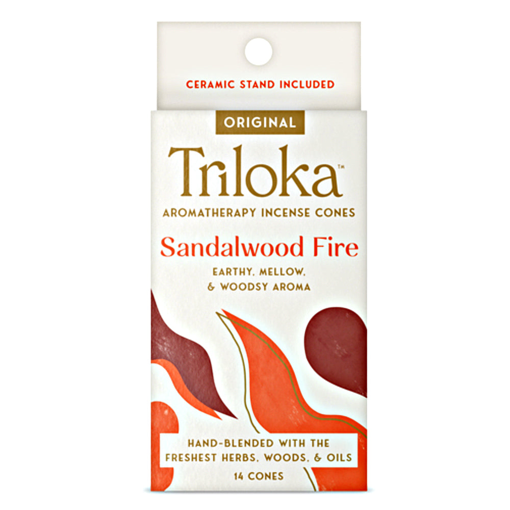 Triloka Sandalwood Fire Incense Cones