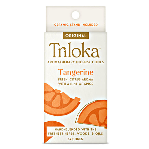 Triloka Tangerine Incense Cones