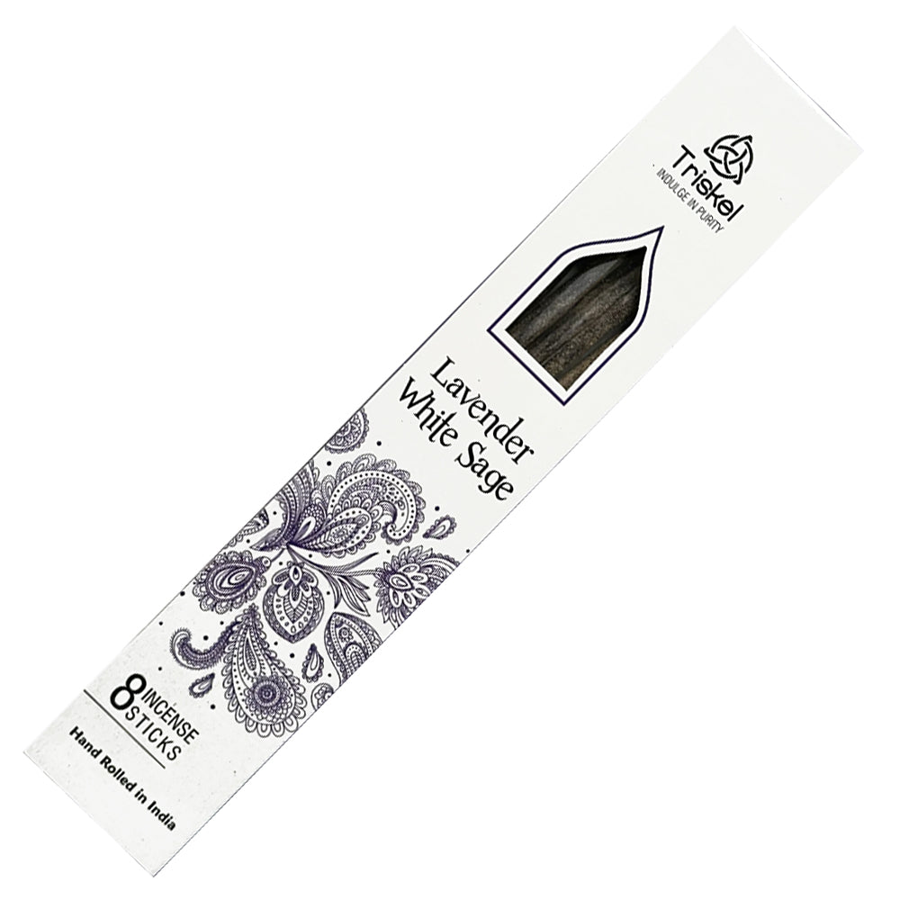 Triskel Resin Incense Sticks - Lavender White Sage