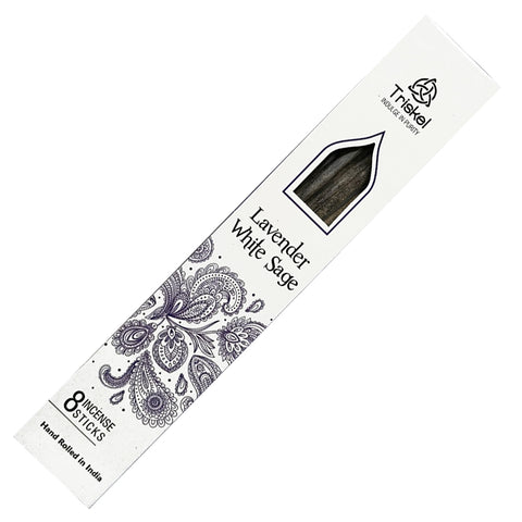 Triskel Resin Incense Sticks - Lavender White Sage