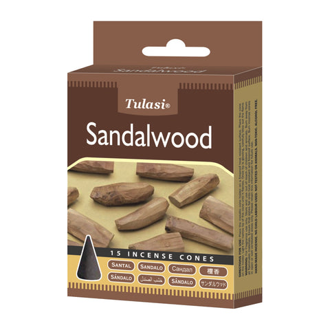 Tulasi Sandalwood Incense Cones
