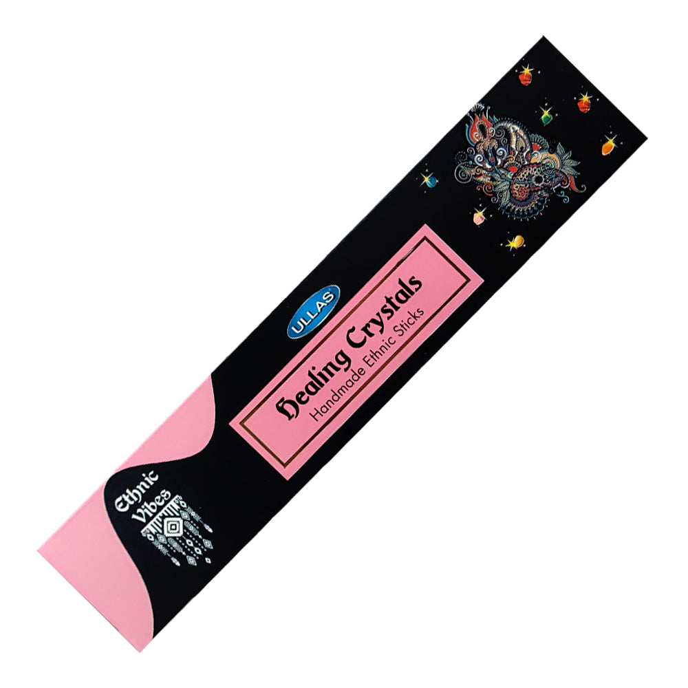 Ullas Ethnic Vibes Healing Crystals Incense Sticks