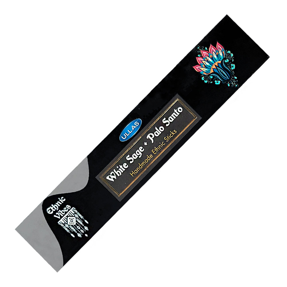 Ullas Ethnic Vibes White Sage & Palo Santo Incense Sticks