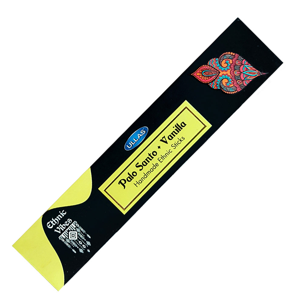 Ullas Ethnic Vibes Palo Santo & Vanilla Incense Sticks