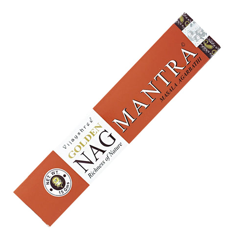 Vijayshree Golden Nag - Mantra Incense Sticks