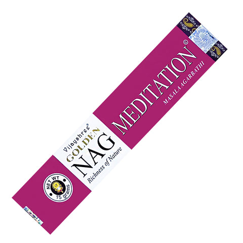 Vijayshree Golden Nag - Meditation Incense Sticks