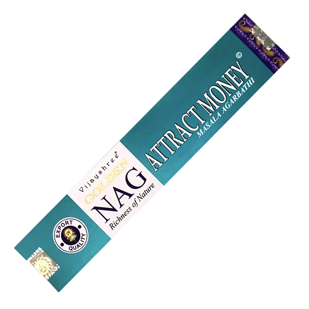 Vijayshree Golden Nag - Attract Money Incense Sticks