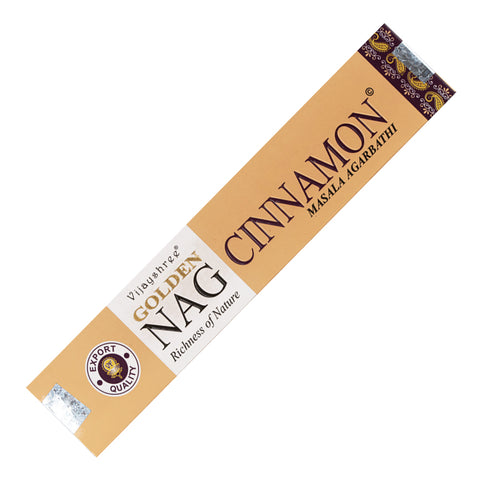 Vijayshree Golden Nag -Cinnamon Incense Sticks