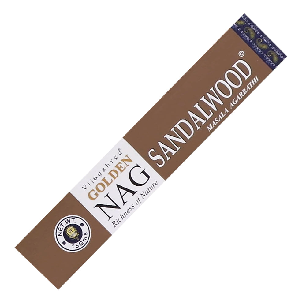Vijayshree Golden Nag - Sandalwood Incense Sticks