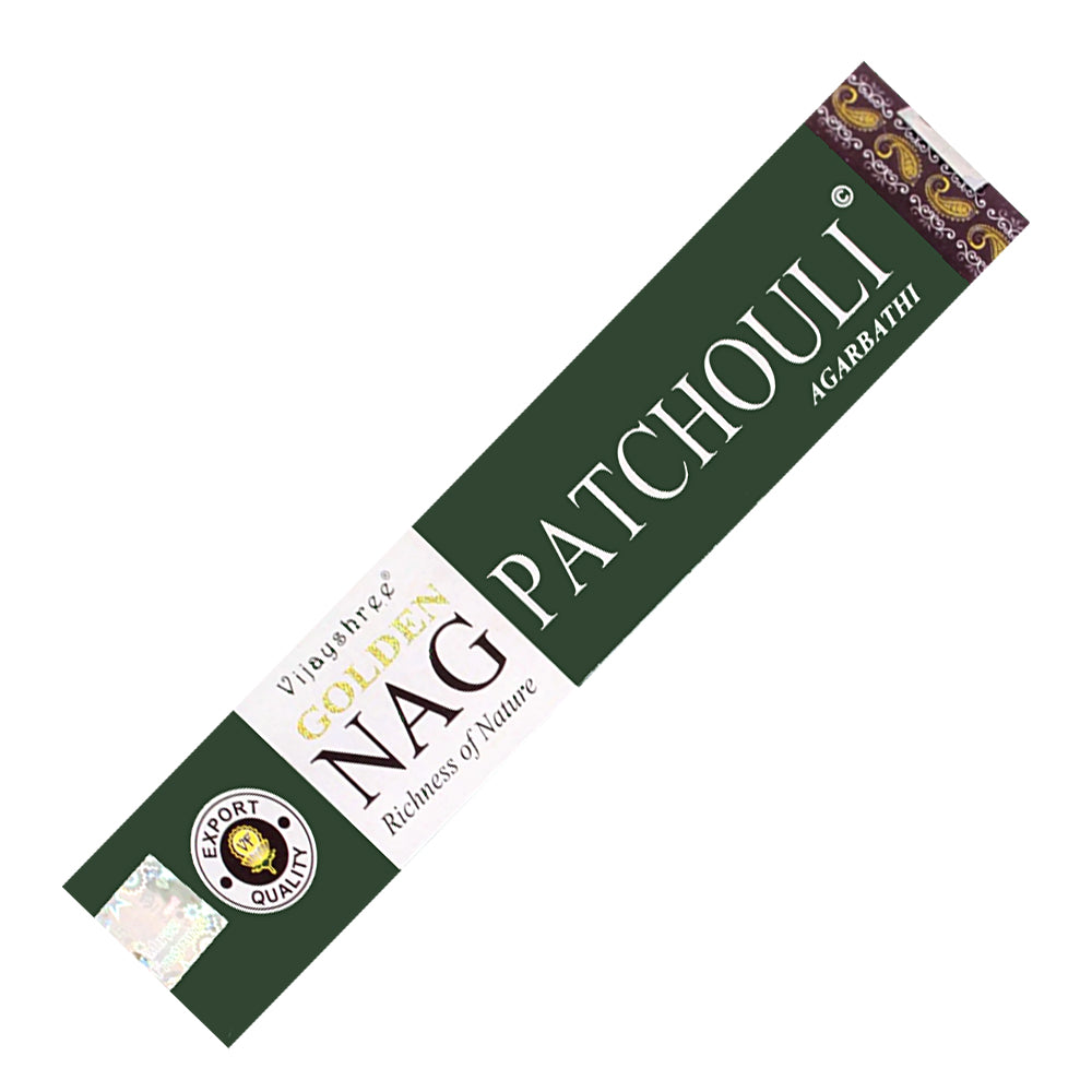 Vijayshree Golden Nag - Patchouli Incense Sticks