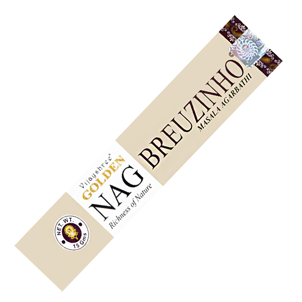 Vijayshree Golden Nag - Brezinho (Amazon Resin) Incense Sticks