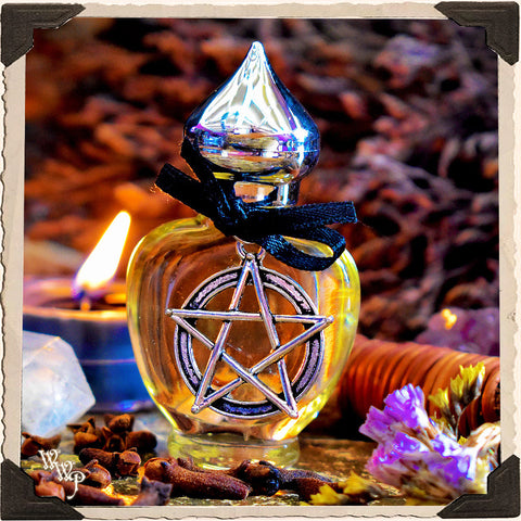 WITCH CRAFT All Natural Alchemy Oil Potion 1/3oz. For Psychic Protection, Empowerment & Spiritual Advancement.