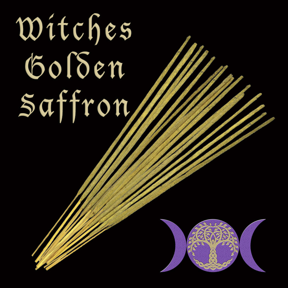 Witches Golden Saffron Incense Sticks