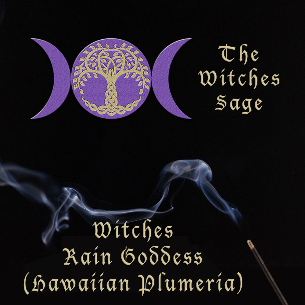 Witches Rain Goddess (Hawaiian Plumeria) Incense Sticks