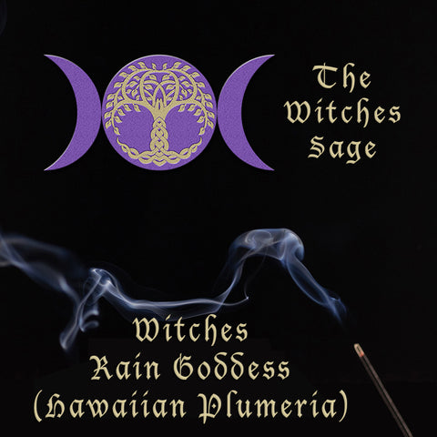 Witches Rain Goddess (Hawaiian Plumeria) Incense Sticks