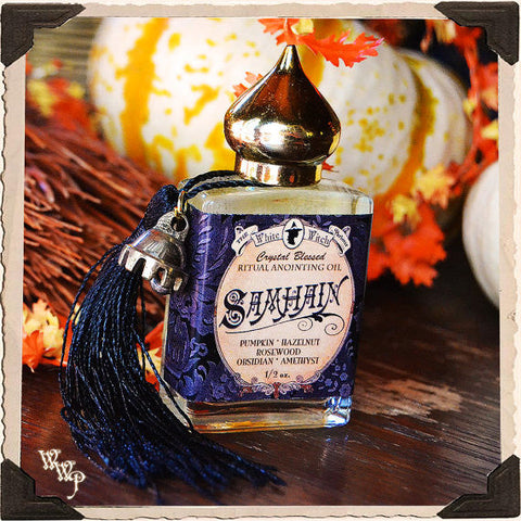 SAMHAIN Alchemy RITUAL OIL. For Halloween, Autumn, Sabbat & Ceremony.