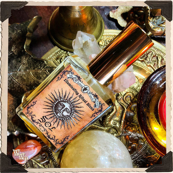 SOL RITUAL OIL. 1oz. For Illumination, Happiness & New Growth.