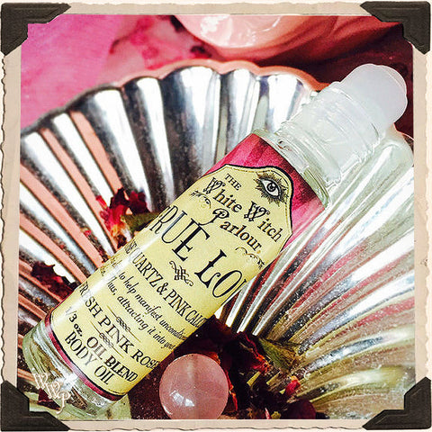 TRUE LOVE Elixir 1/3oz. Body Oil Rollon. For Heart, Self Love & Trust.