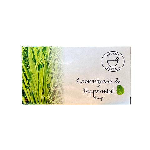 Anokha Herbals Lemongrass & Peppermint Soap