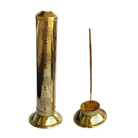 Tree of Life Tower Incense Burner